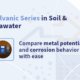 Galvanic series in soil and seawater